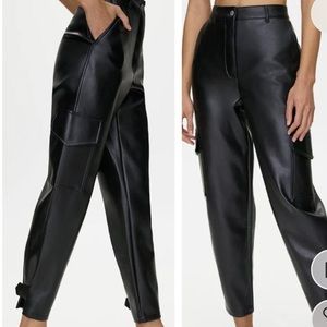 Wilfred Leather Cargo Pant